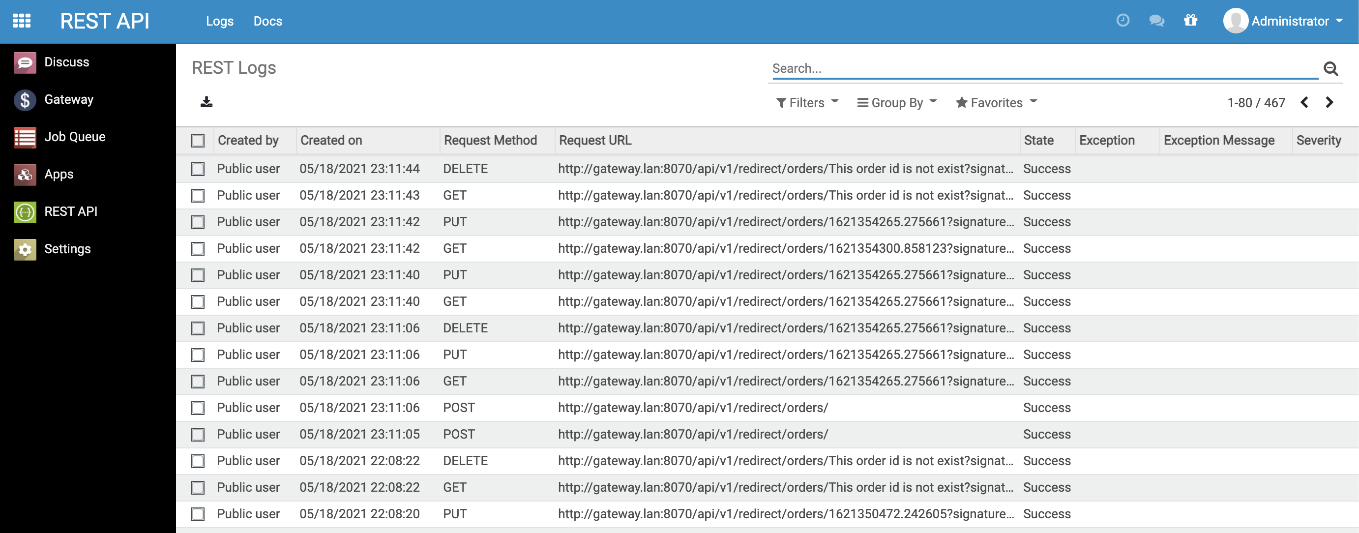 REST API LOG Ksher Payment API Gateway For Developers